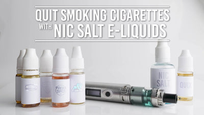 How To Quit Smoking Cigarettes With Nic Salt E-Liquid