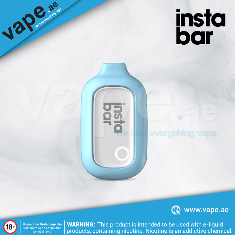 Blueberry Bubblegum 20mg 5000 Puffs by Insta Bar Rechargeable