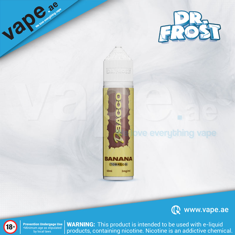 Banana Tobacco 3mg 60ml Dr. Bacco by Dr. Frost