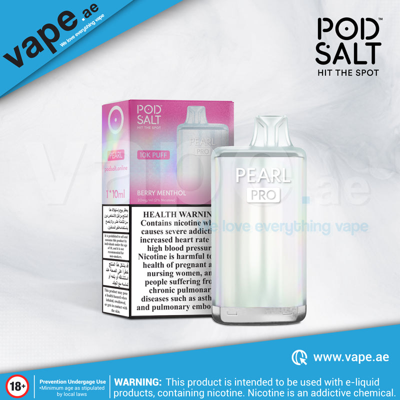 Berry Menthol 20mg 10000 Puffs by Pod Salt Pearl Pro