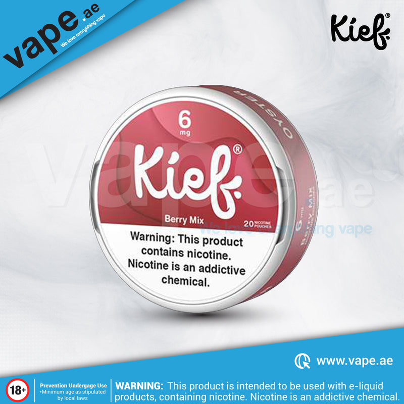 Berry Mix 6mg Nicotine Pouch / Snus By Kief