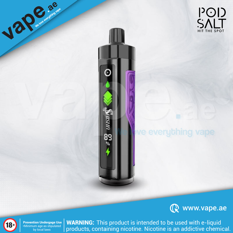 Blackcurrant Ice 3mg 8000 Puff Shisha By Pod Salt