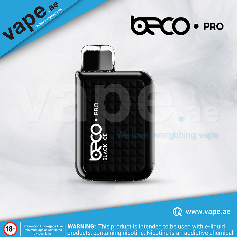 Black Ice 50mg 6000 Puffs by Beco Pro