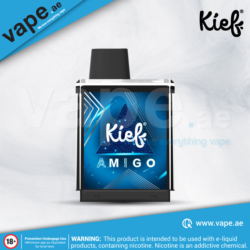 Blueberry Ice 20mg 8000 Puffs Pod By Kief Amigo