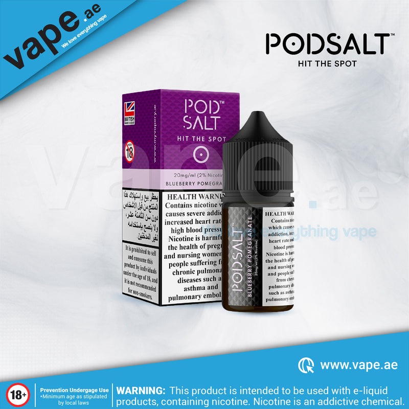 Blueberry Pomegranate by Pod Salt Core 20mg 30ml