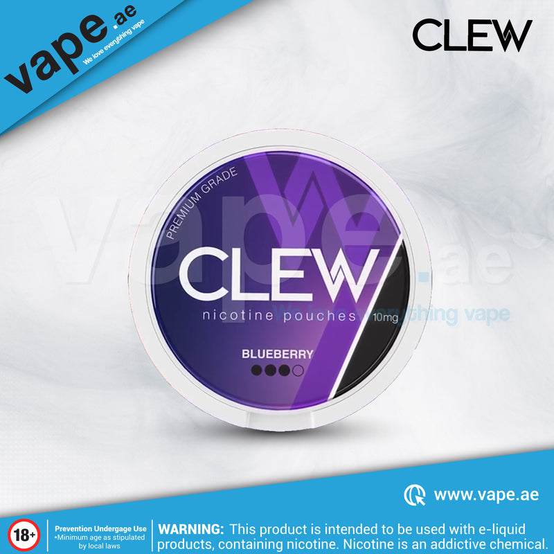 Blueberry 10mg Nic Pouch / Snus By CLEW