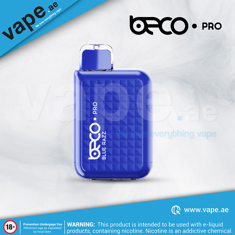 Blue Razz 50mg 6000 Puffs by Beco Pro