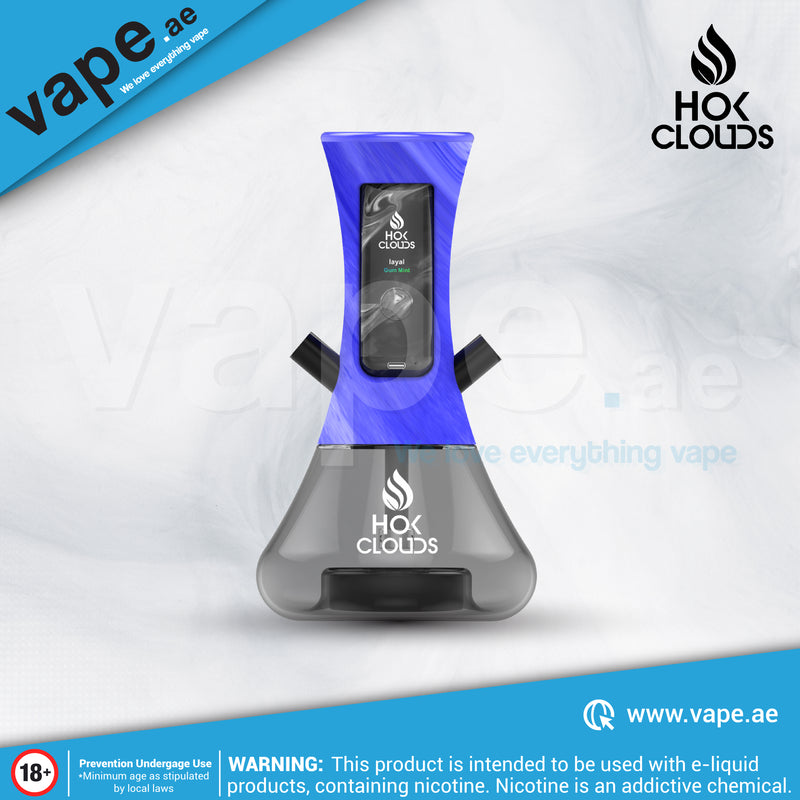 Blue Resin E - Shisha Kit By HOK Clouds