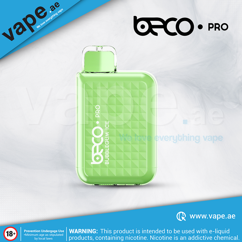 Bubblegum Ice 50mg 6000 Puffs by Beco Pro