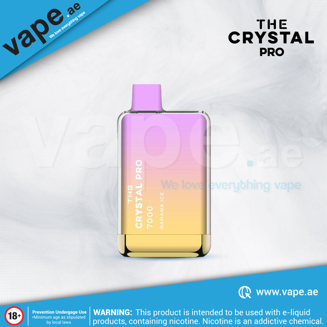 banana ice crystal vape Banana Ice 7000 Puffs 20mg by CP7000 – Vape.ae