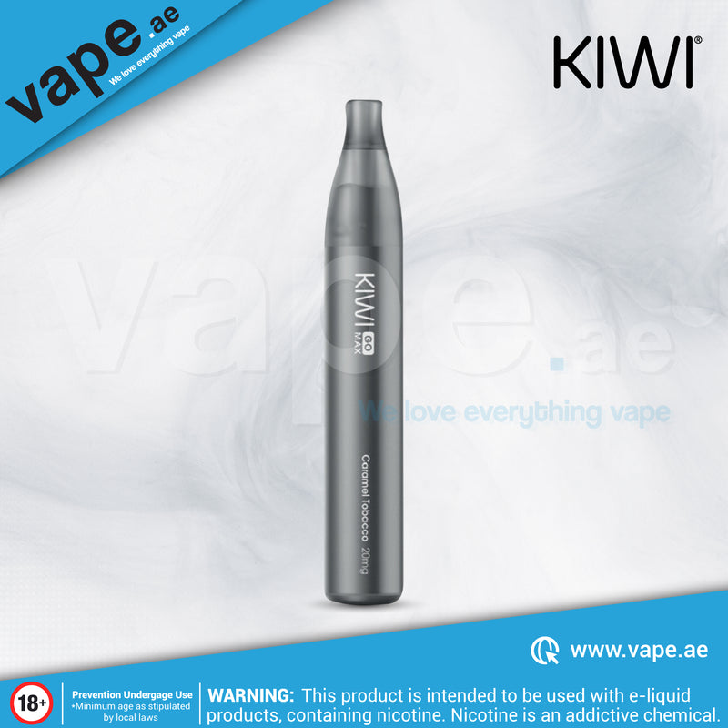 Caramel Tobacco By Kiwi Go Max 20mg 3000 Puffs