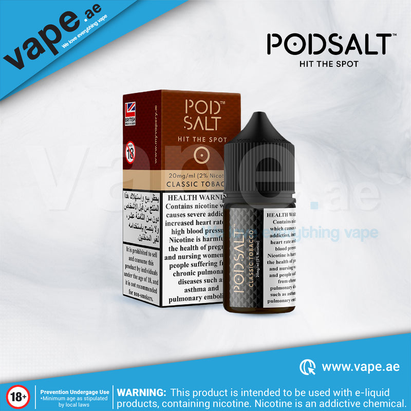 Classic Tobacco by Pod Salt Core 20mg 30ml