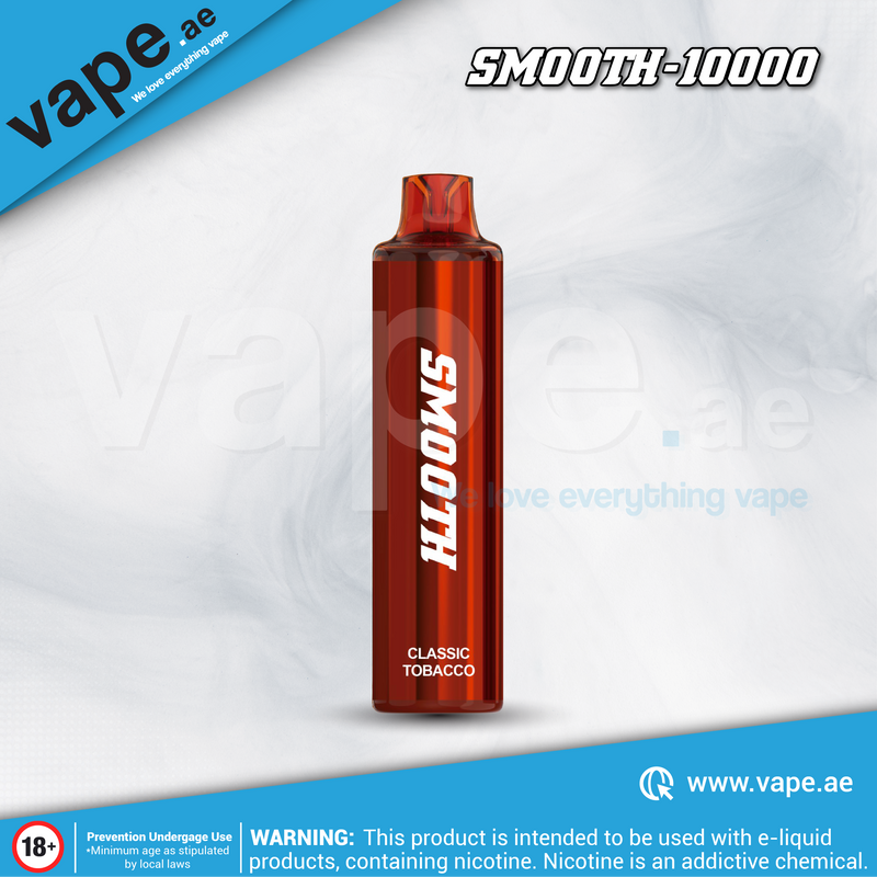 Classic Tobacco 20mg 10,000 Puffs by Smooth