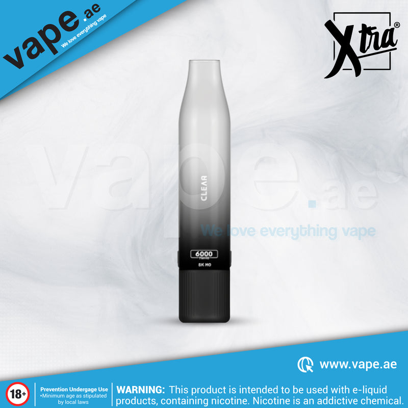 Clear 20mg 6000 Puffs By XTRA