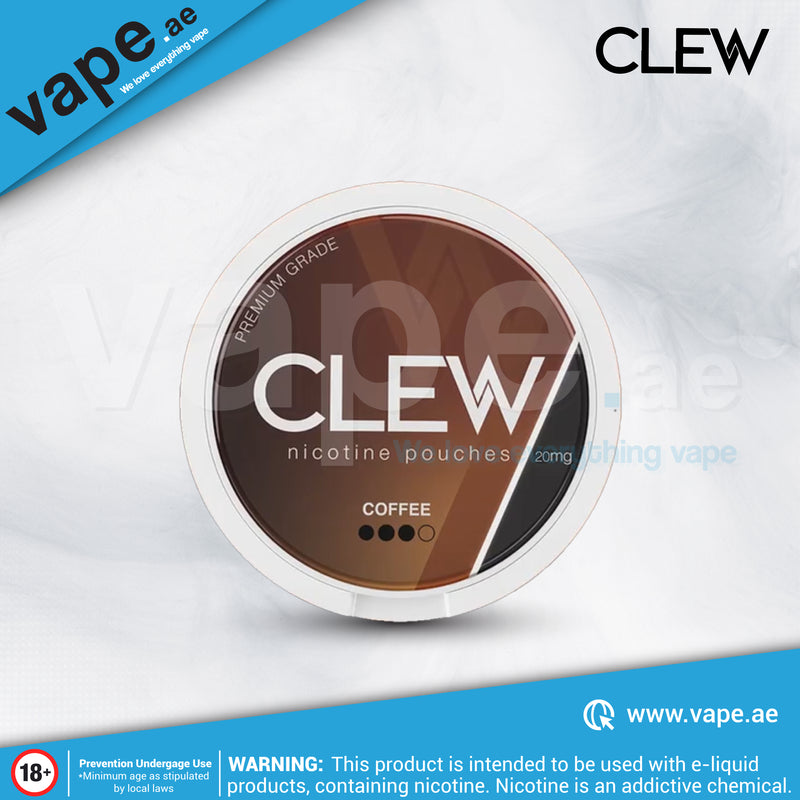 Coffee 20mg Nic Pouch / Snus By CLEW