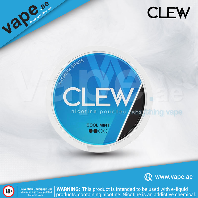 Cool Mint 10mg Nic Pouch / Snus By CLEW