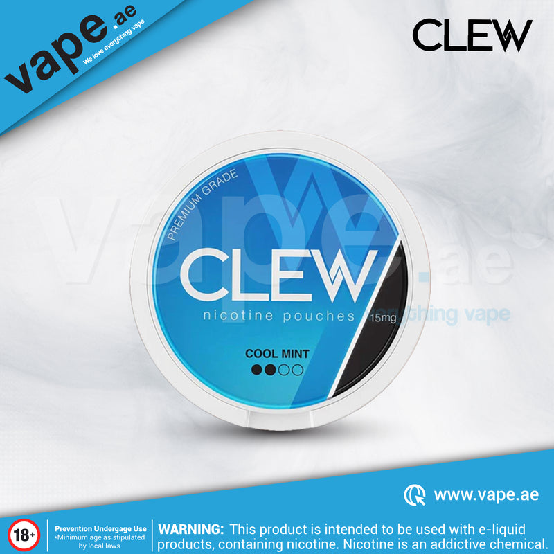 Cool Mint 15mg Nic Pouch / Snus By CLEW