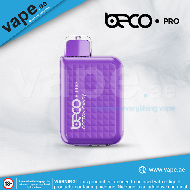 Cotton Candy 50mg 6000 Puffs by Beco Pro