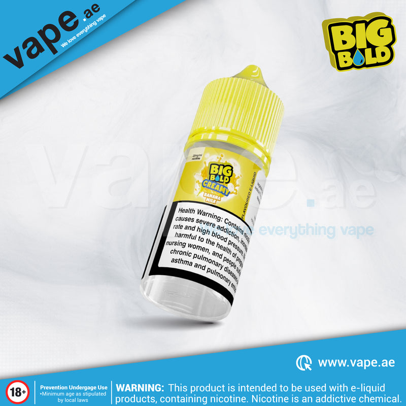 Banana Milk 20mg 30ml By Big Bold