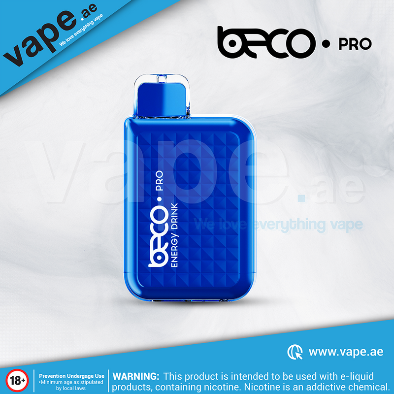 Energy Drink 50mg 6000 Puffs by Beco Pro