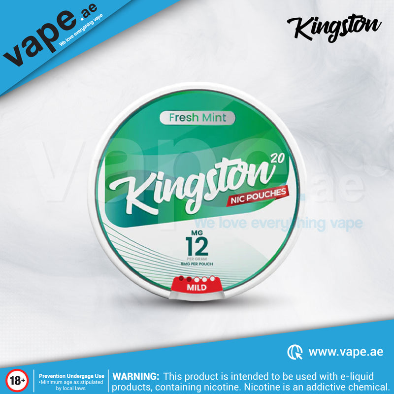 Freshmint 12mg Nicotine Pouch / Snus By Kingston