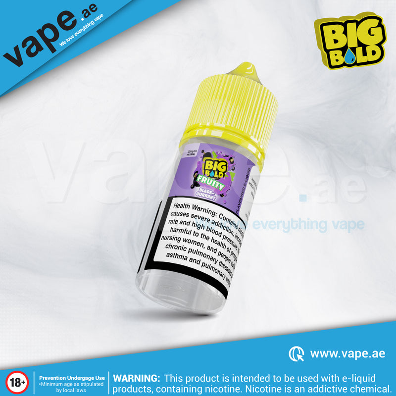 Blackcurrant 20mg 30ml By Big Bold