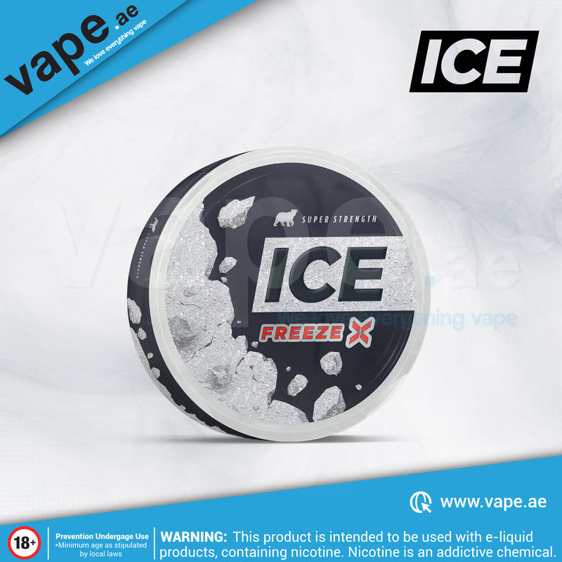 Freeze X 20mg Nicotine Pouch/SNUS by ICE