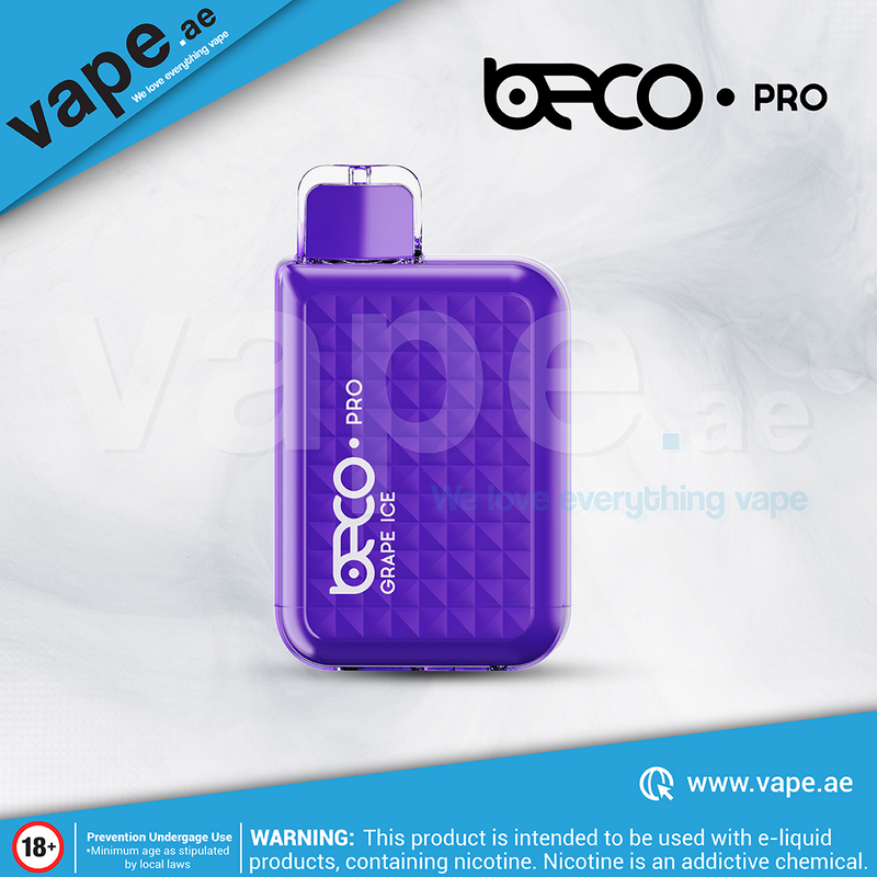 Grape Ice 50mg 6000 Puffs by Beco Pro