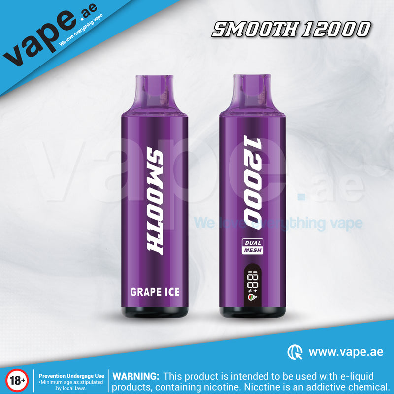 Grape Ice 20mg 12,000 Puffs by Smooth