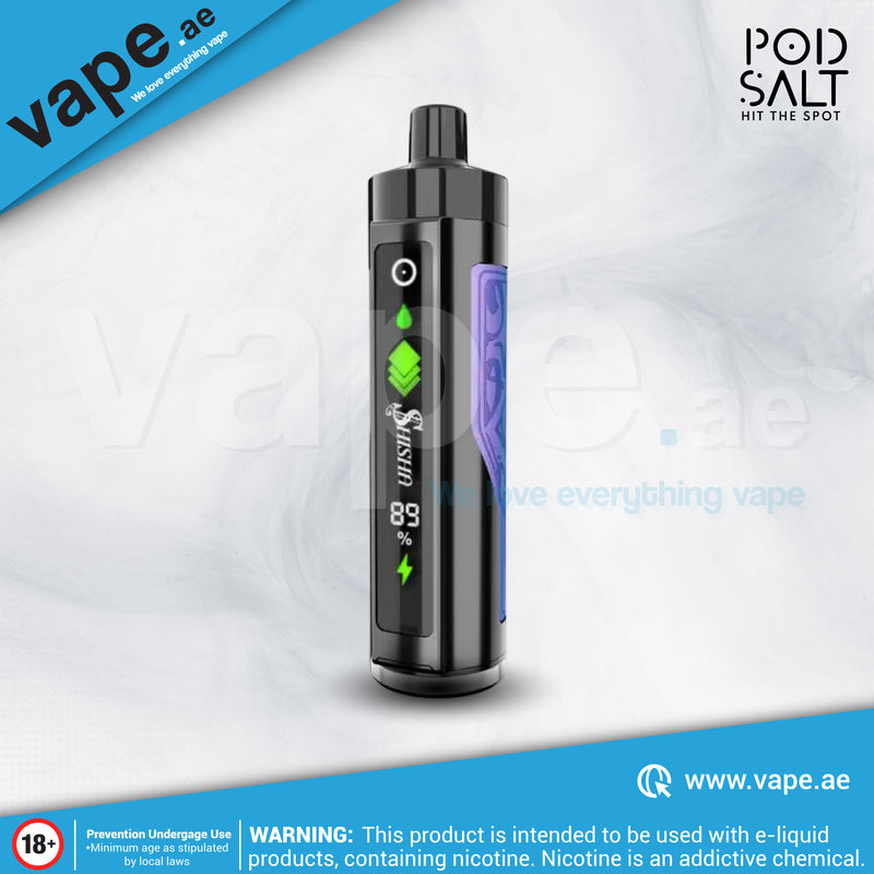 Grape Mint 3mg 8000 Puff Shisha By Pod Salt