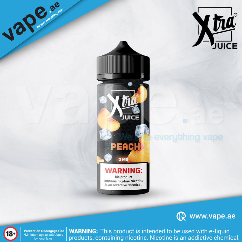 Ice Peach 3mg 100ml By Xtra Juice