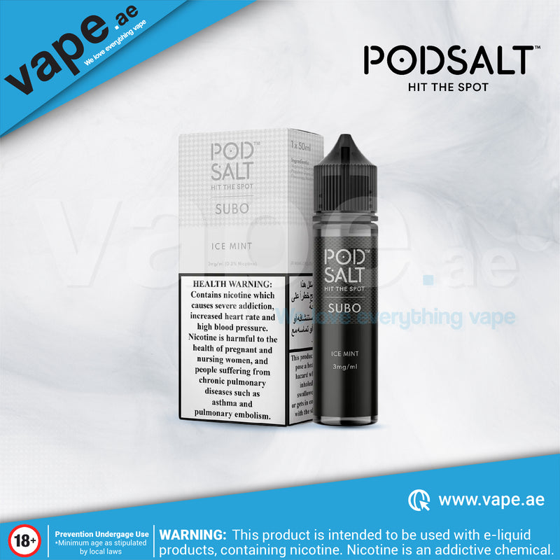 Ice Mint by Pod Salt Subo 3mg 50ml