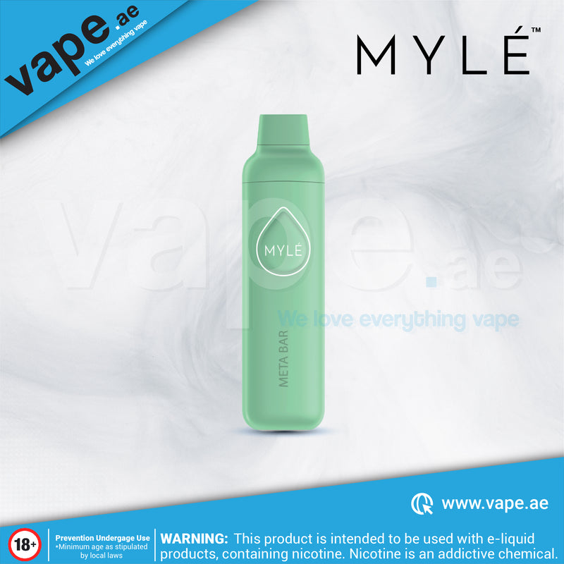 Iced Mint 2500 Puffs 20mg Meta Bar by Myle