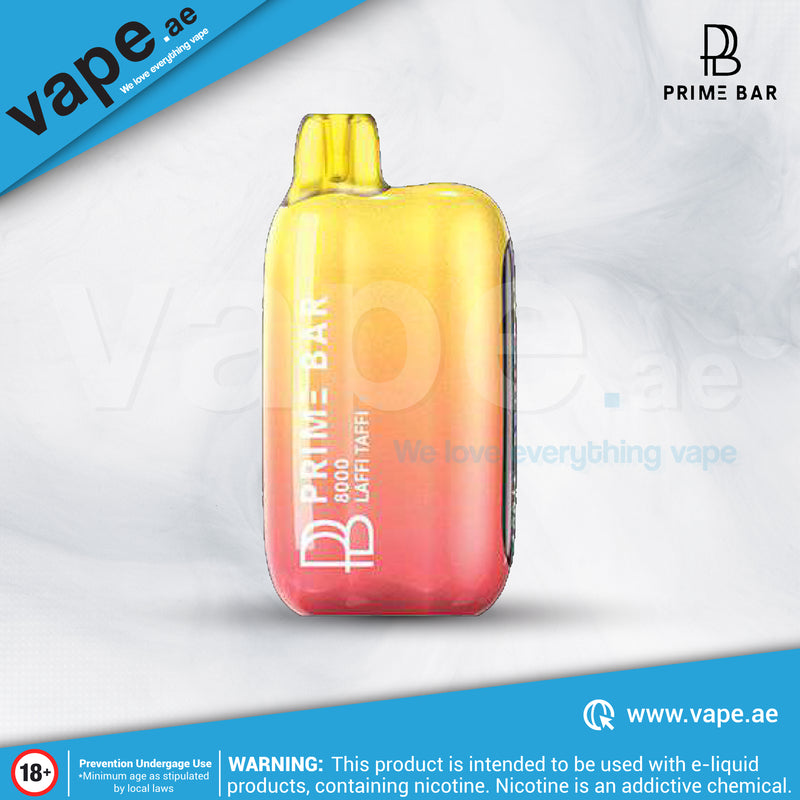 Laffi Taffi 50mg 8,000 Puffs By Prime Bar Vape.ae Laffi Taffi 50mg 8,000 Puffs By Prime Bar Vape.ae