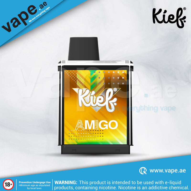 Mango Ice 20mg 8000 Puffs Pod By Kief Amigo