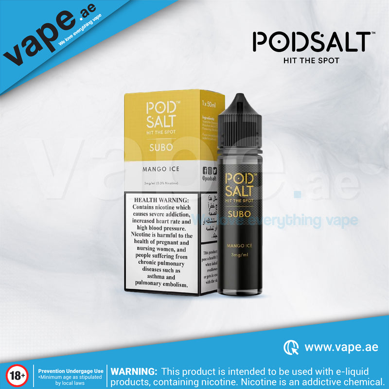 Mango Ice by Pod Salt Subo 3mg 50ml