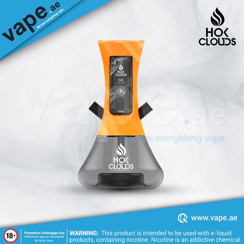 Orange Resin E - Shisha Kit By HOK Clouds