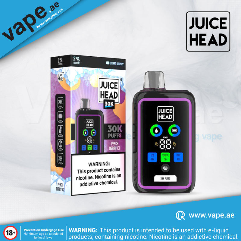 Peach Berry Ice 30,000 Puffs 20mg by Juice Head