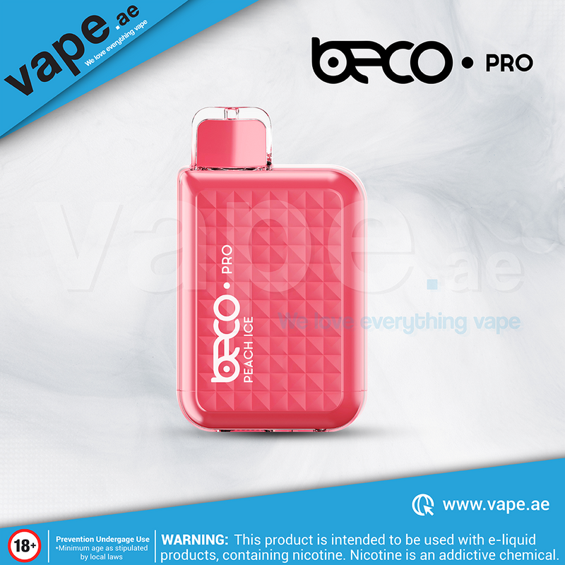 Peach Ice 50mg 6000 Puffs by Beco Pro