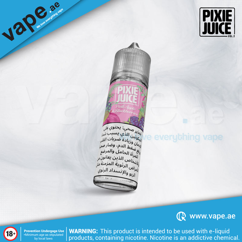 Pink Apple Blackberries 3mg 60ml By Pixie Juice