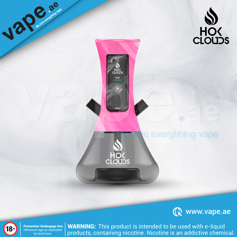 Pink Resin E - Shisha Kit By HOK Clouds