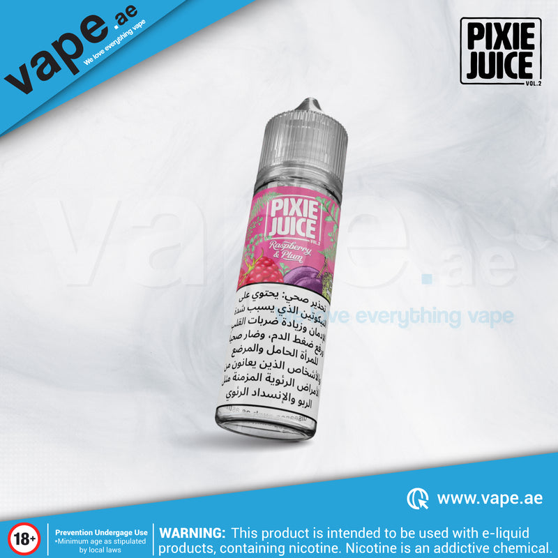 Raspberry Plum 3mg 60ml By Pixie Juice