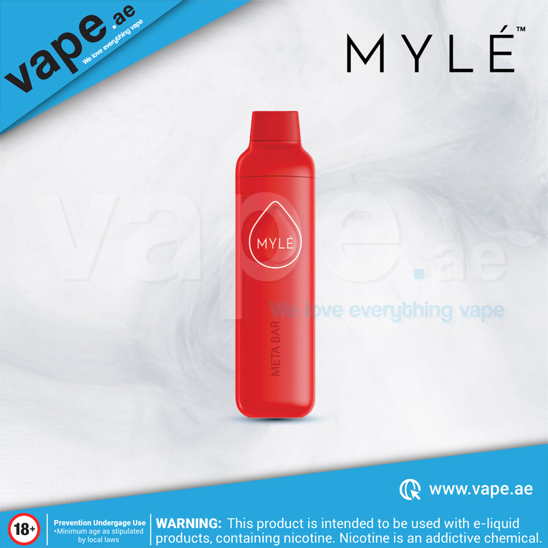 Red Apple 2500 Puffs 20mg Meta Bar by Myle