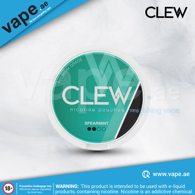 Spearmint 10mg Nic Pouch / Snus By CLEW