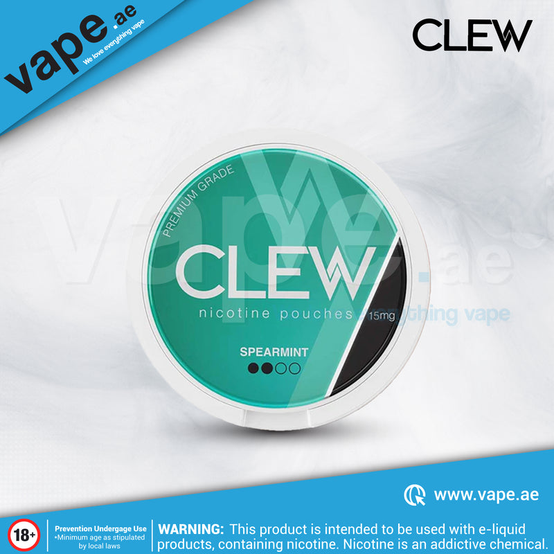 Spearmint 15mg Nic Pouch / Snus By CLEW