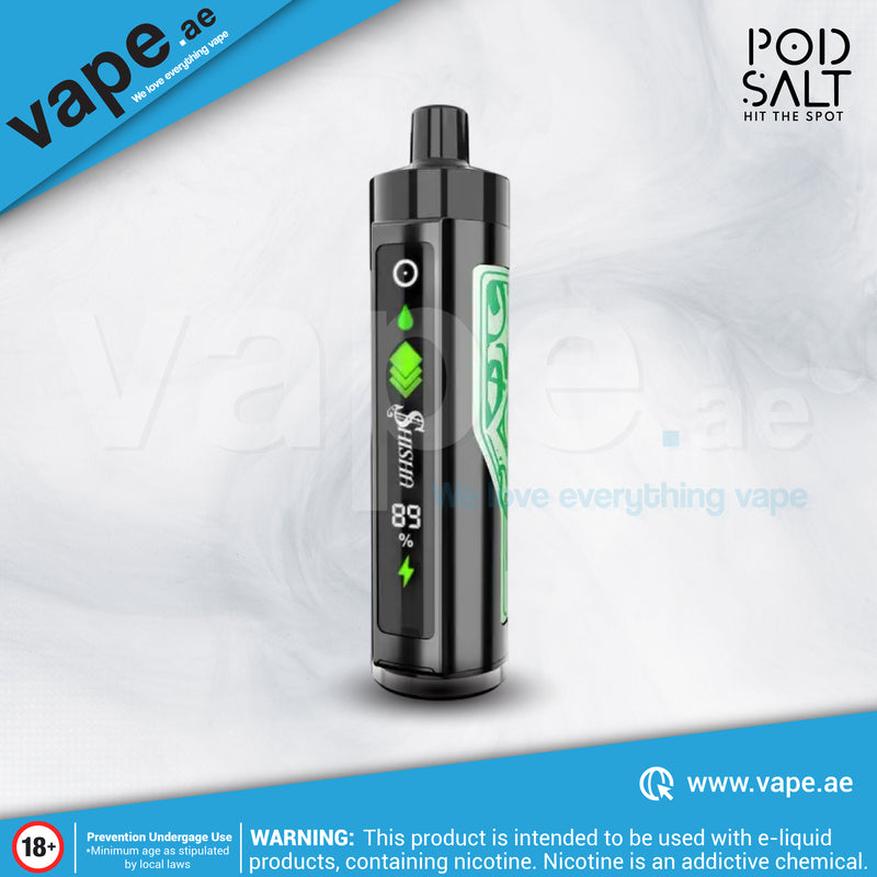 Spearmint 3mg 8000 Puff Shisha By Pod Salt