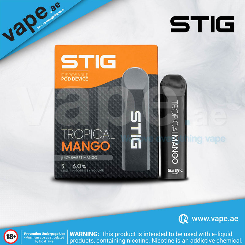 Stig Tropical Mango 60mg ( 3pc/pack ) by VGOD