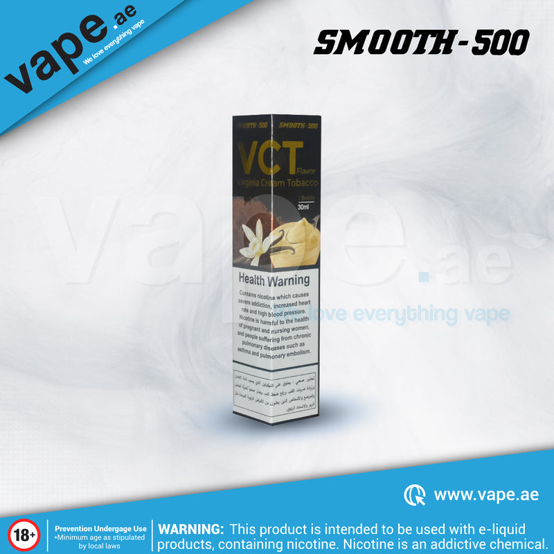 VCT (Virginia Cream Tobacco) 20mg 30ml by Smooth 500