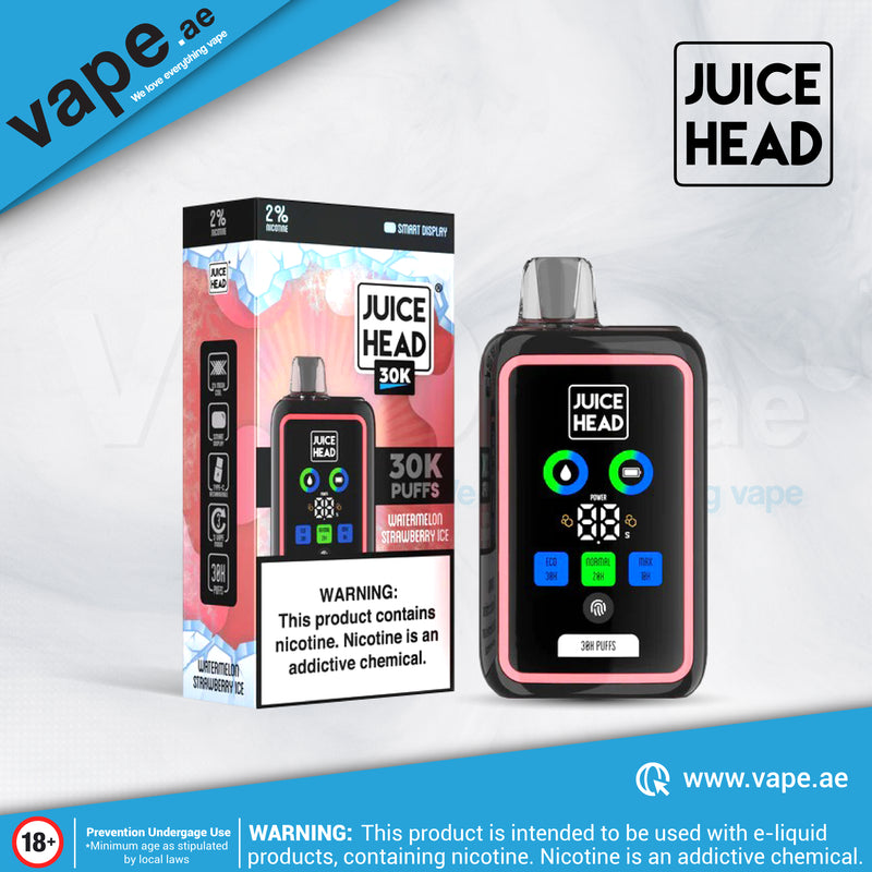 Watermelon Strawberry Ice 30,000 Puffs 20mg by Juice Head