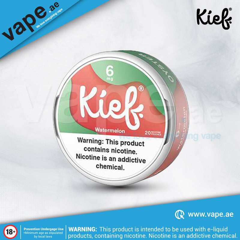 Watermelon 6mg Nicotine Pouch / Snus By Kief